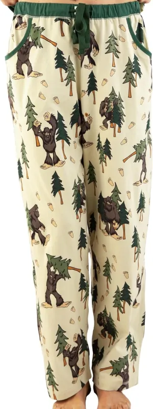 Lazy One Pajamas for Women, Cute Moose Pajama Pants and Top Separates