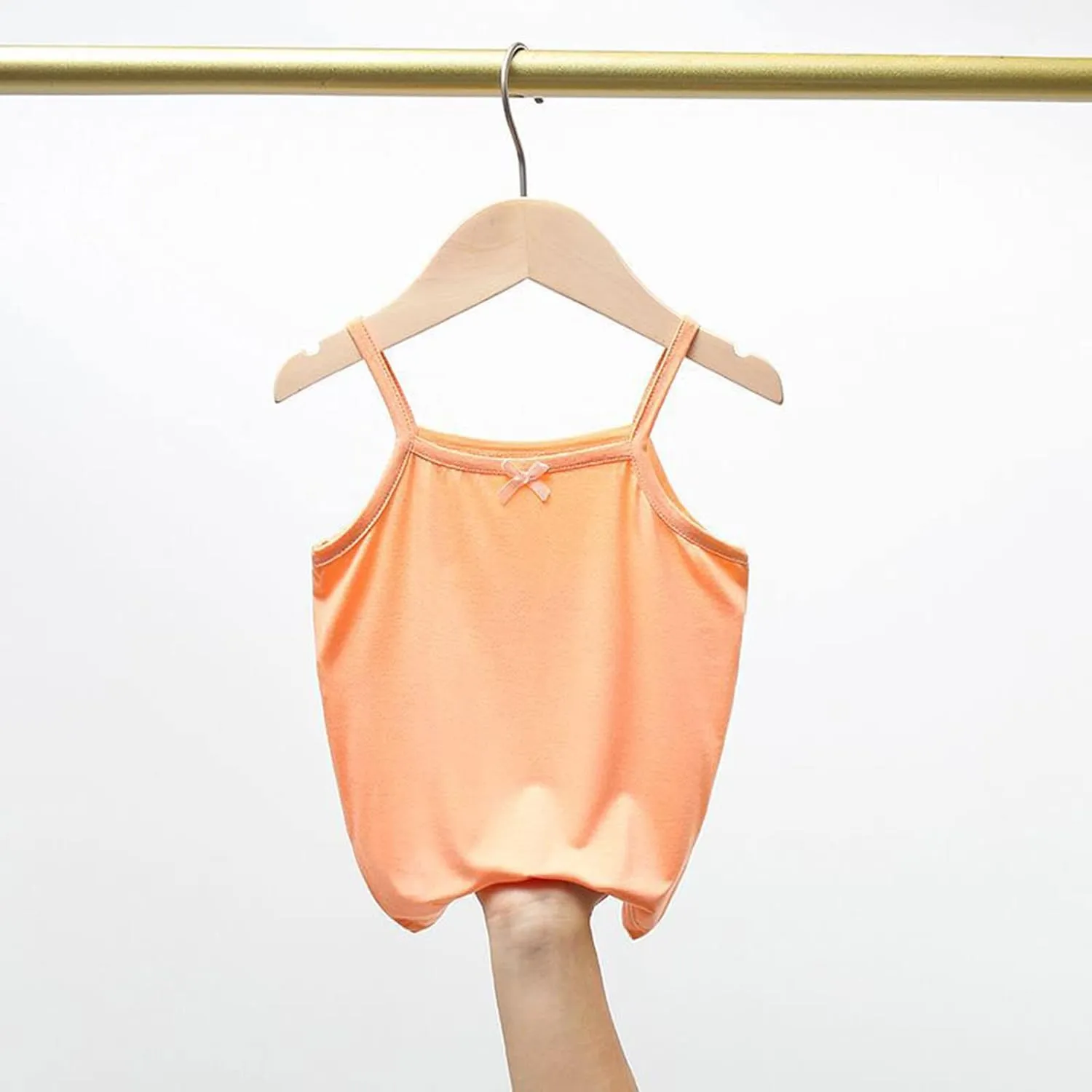 Little Girls Soft Camisole Undershirts Kids Comfort Breathable Tank Tops Girls' Undershirts Tanks Camisoles