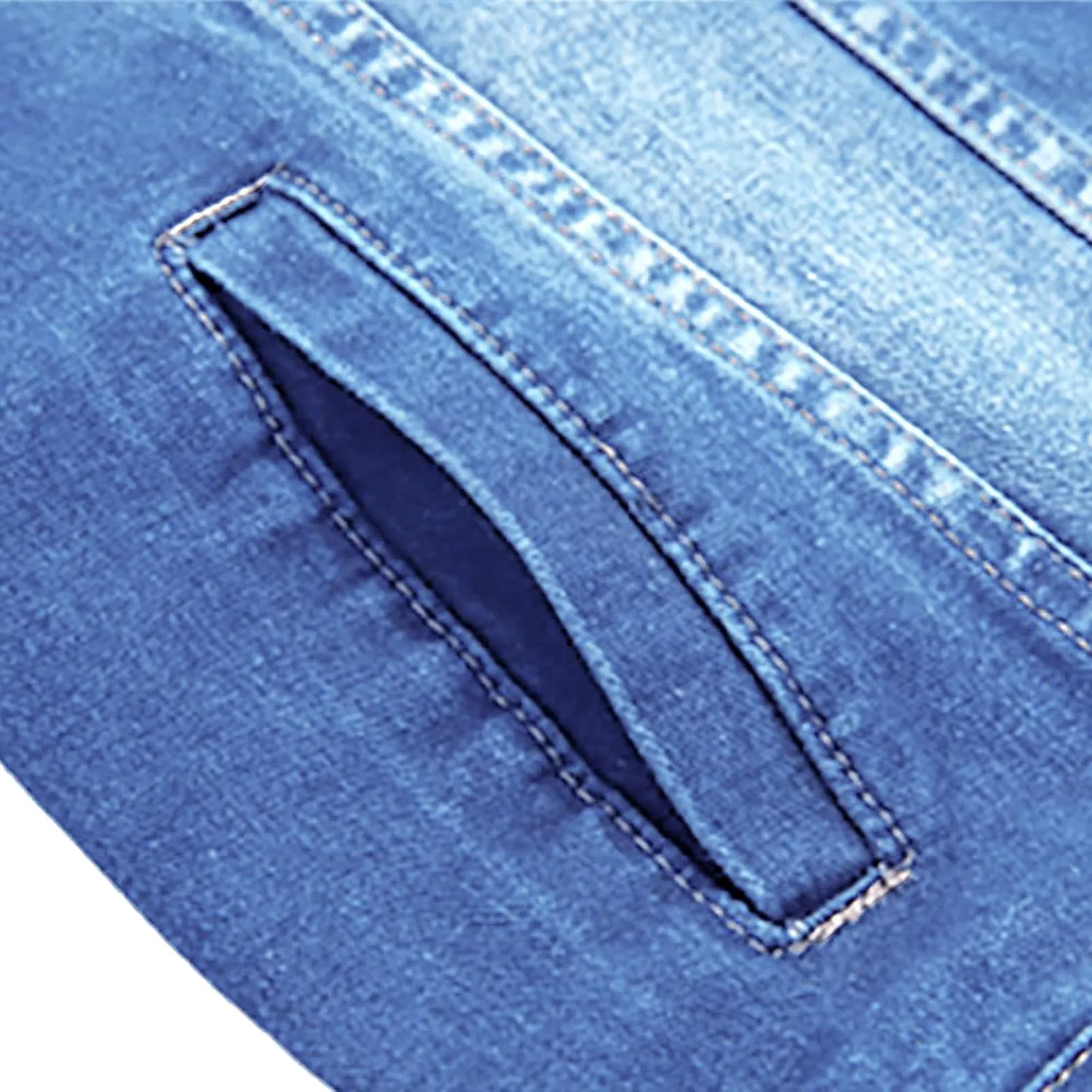 LZLER Denim Jacket Men American Flag Trucker Jackets Classic Slim Fit Jean Jacket for Men