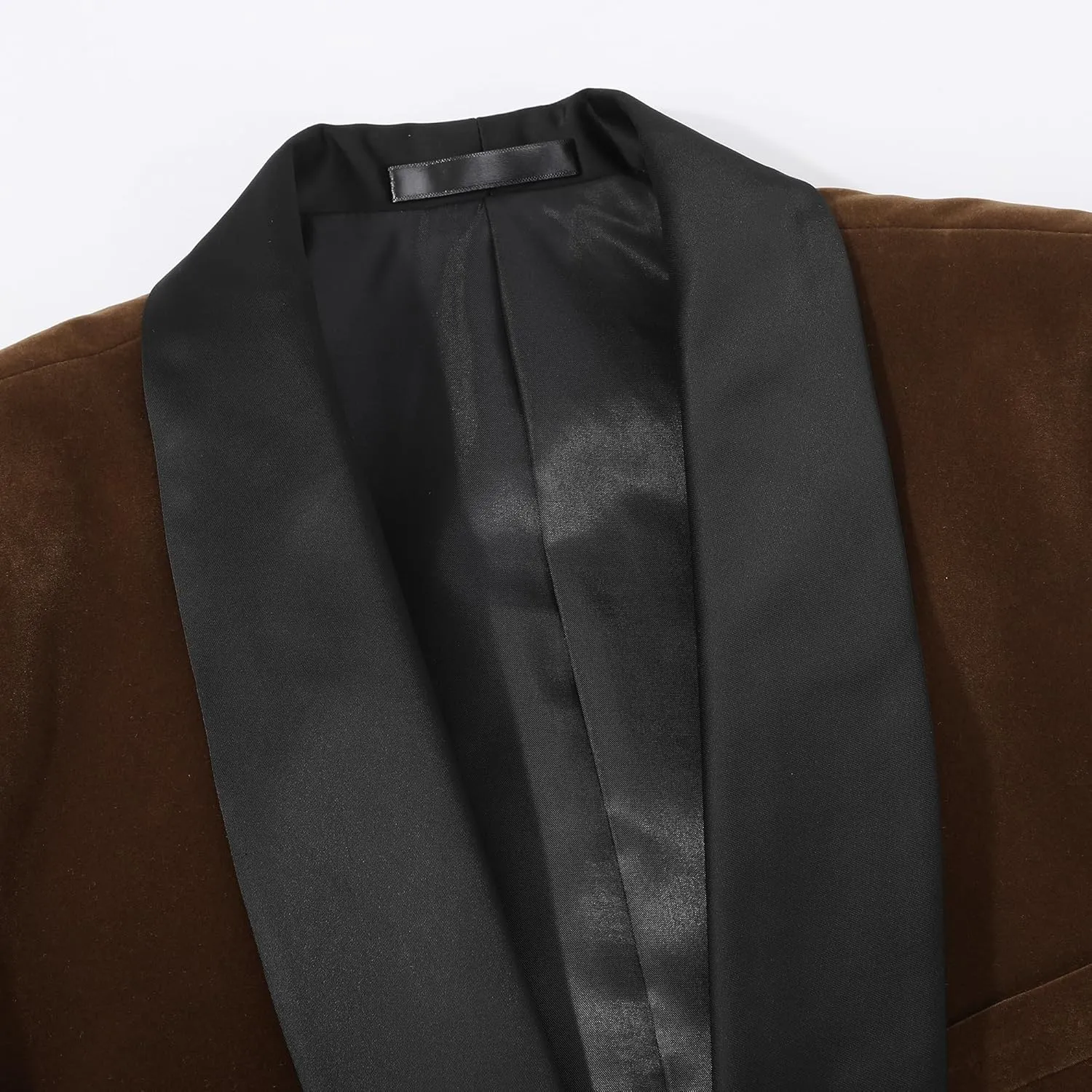 Men Suit Blazer Tuxedo Slim Fit Velvet Party Wedding Prom