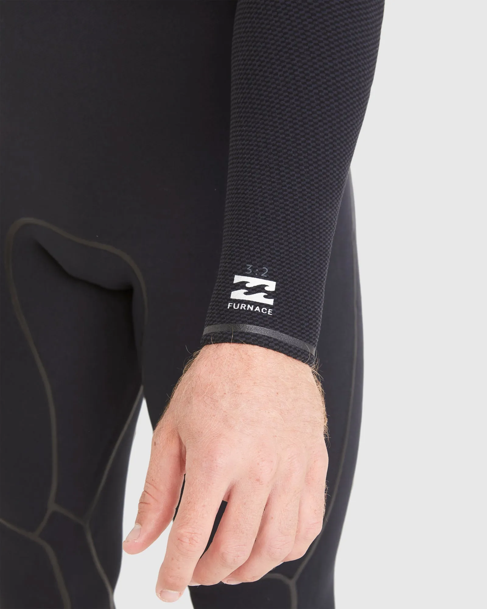 Mens 3/2mm Furnace Chest Zip Wetsuit