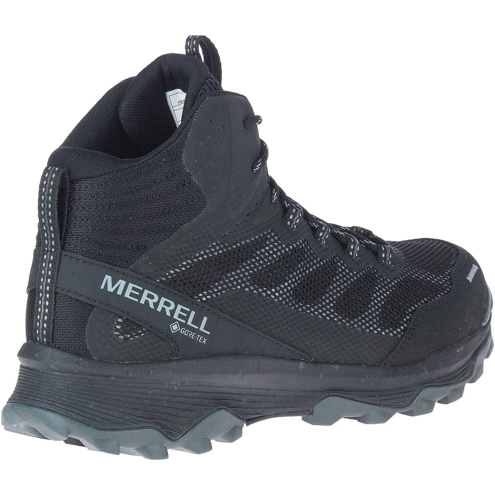 Merrell Speed Strike Mid Waterproof Mens Walking Boots - Black