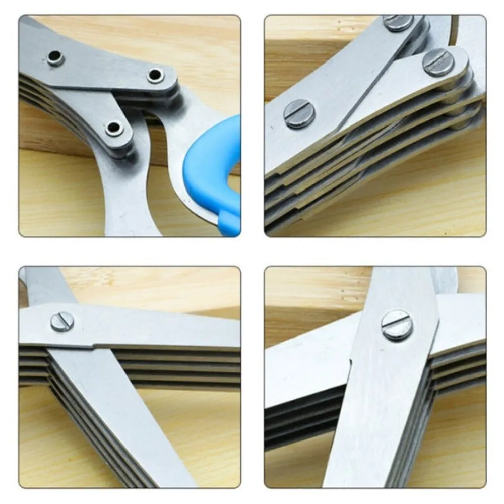 Multi Layers Stainless Steel Vegetable Scissor