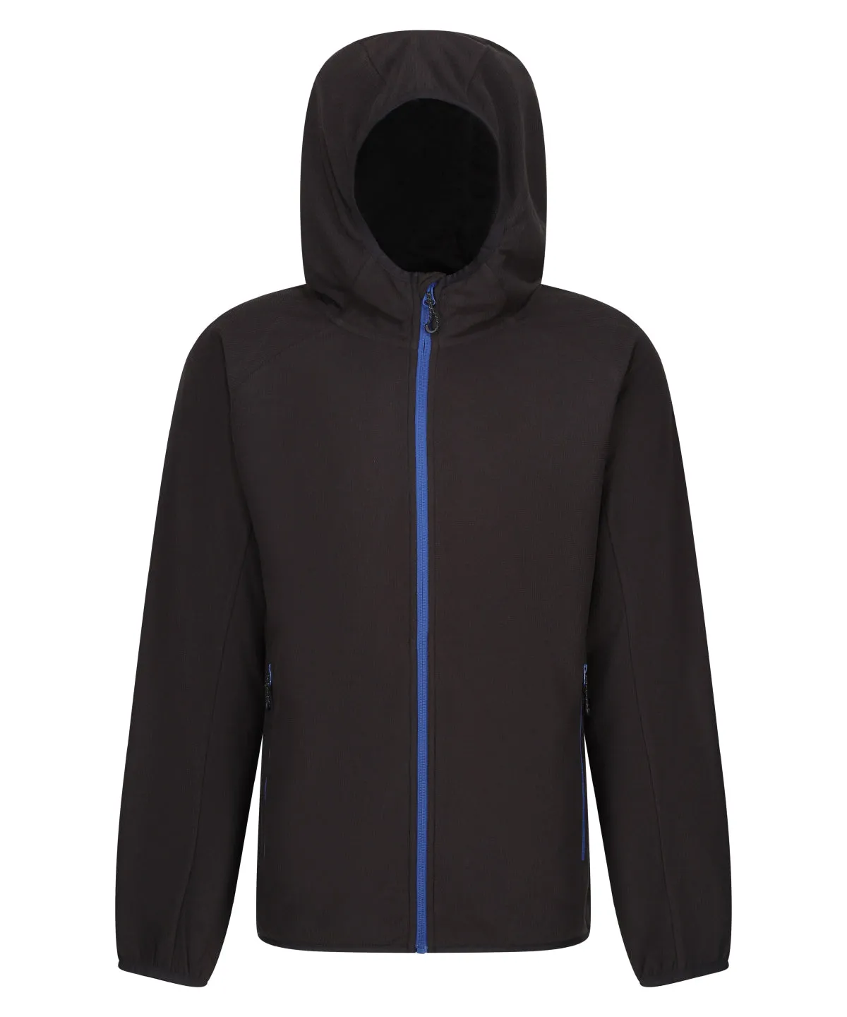 Navigate full zip-fleece | Black/New Royal