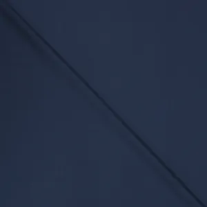 Navy Solid Super 120's Extrafine Blend Ariston Fabric