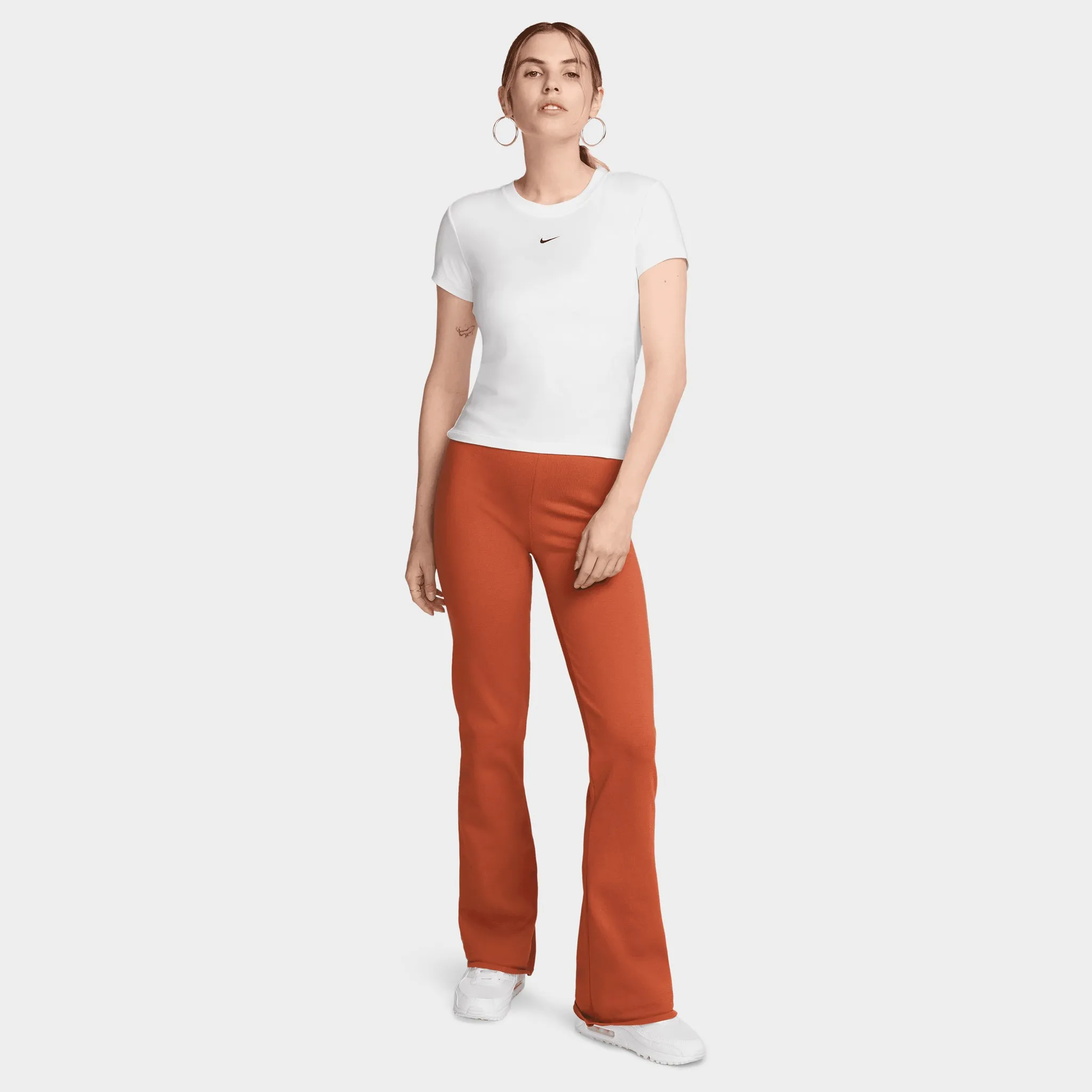 Nike Sportswear Women's Chill Knit T-Shirt / White