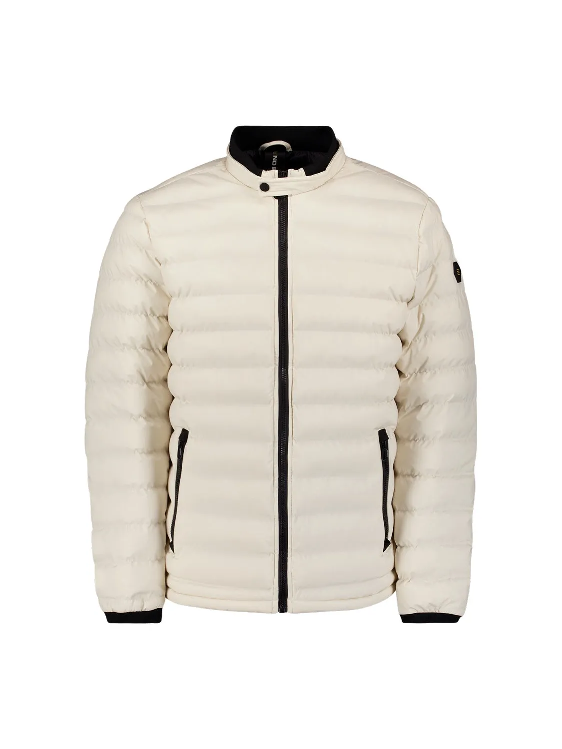 No Excess Padded Jacket: Short Fit - Cement