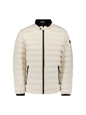 No Excess Padded Jacket: Short Fit - Cement