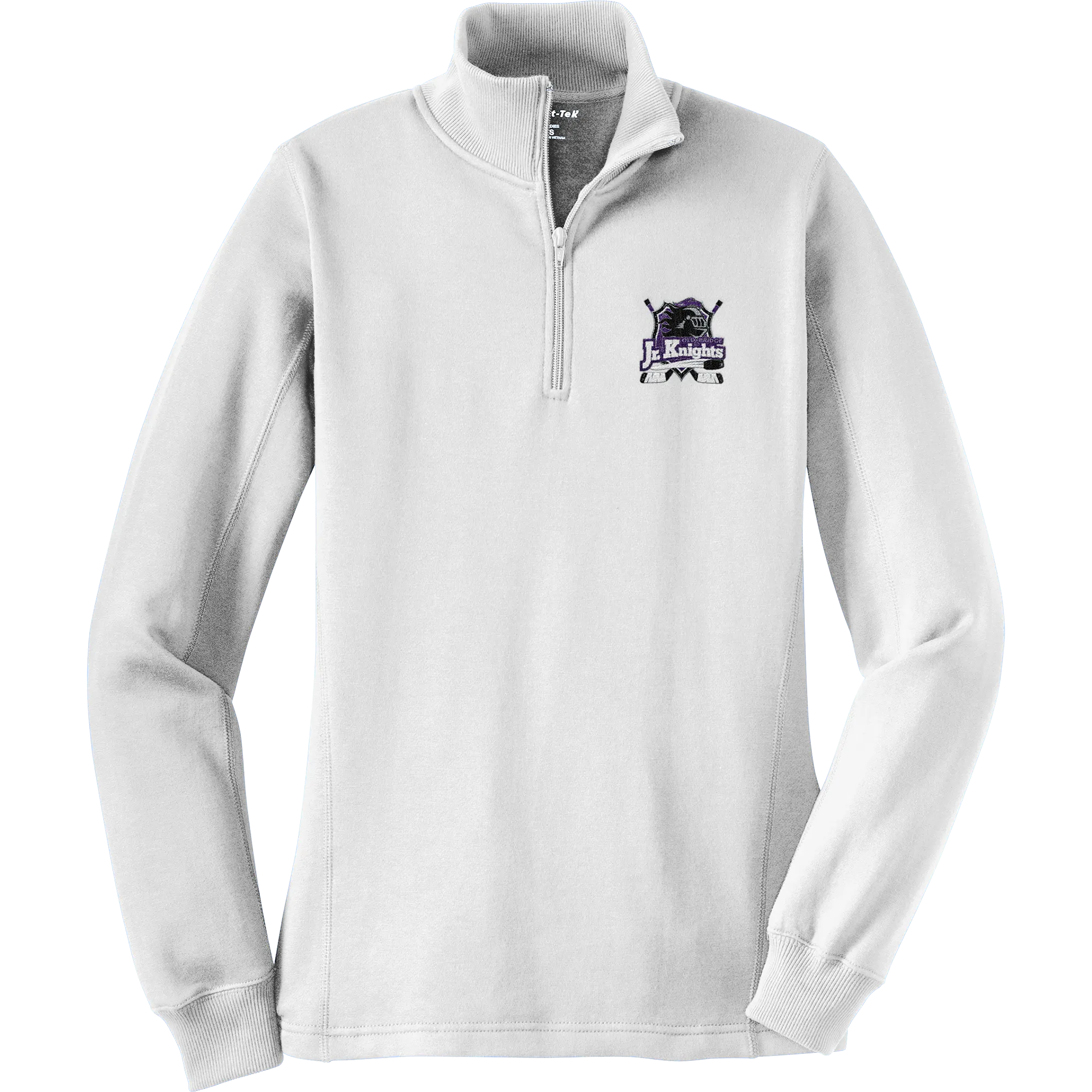 Old Bridge Jr. Knights Ladies 1/4-Zip Sweatshirt