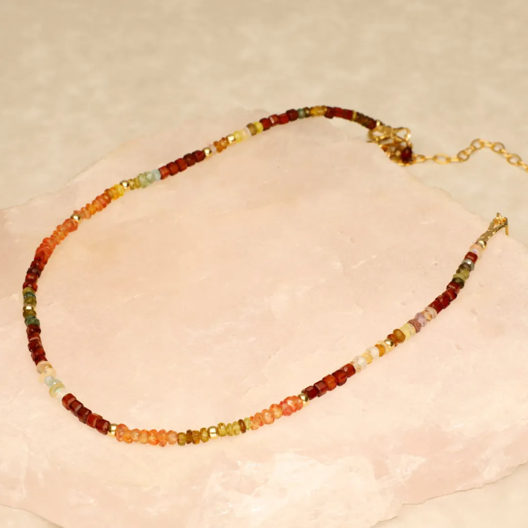 Opal Earth Semi Precious Necklace