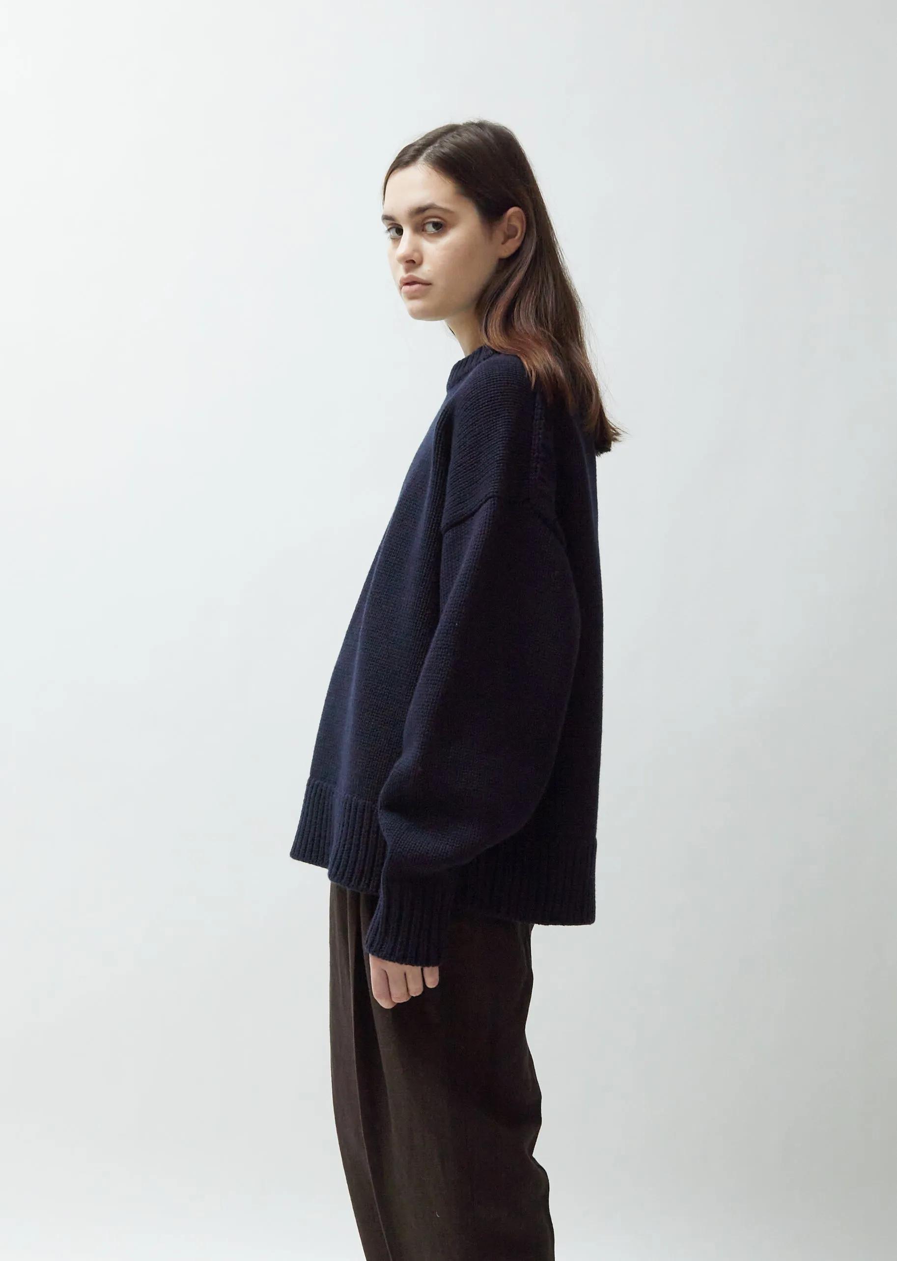 Ophelia Top — Dark Navy