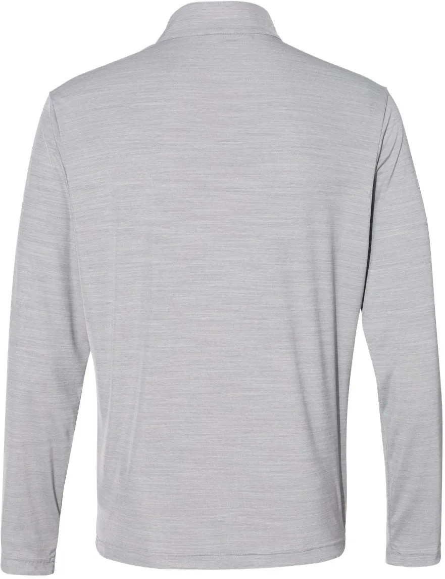 OUTLET-Adidas Lightweight Mélange QuarterZip Pullover