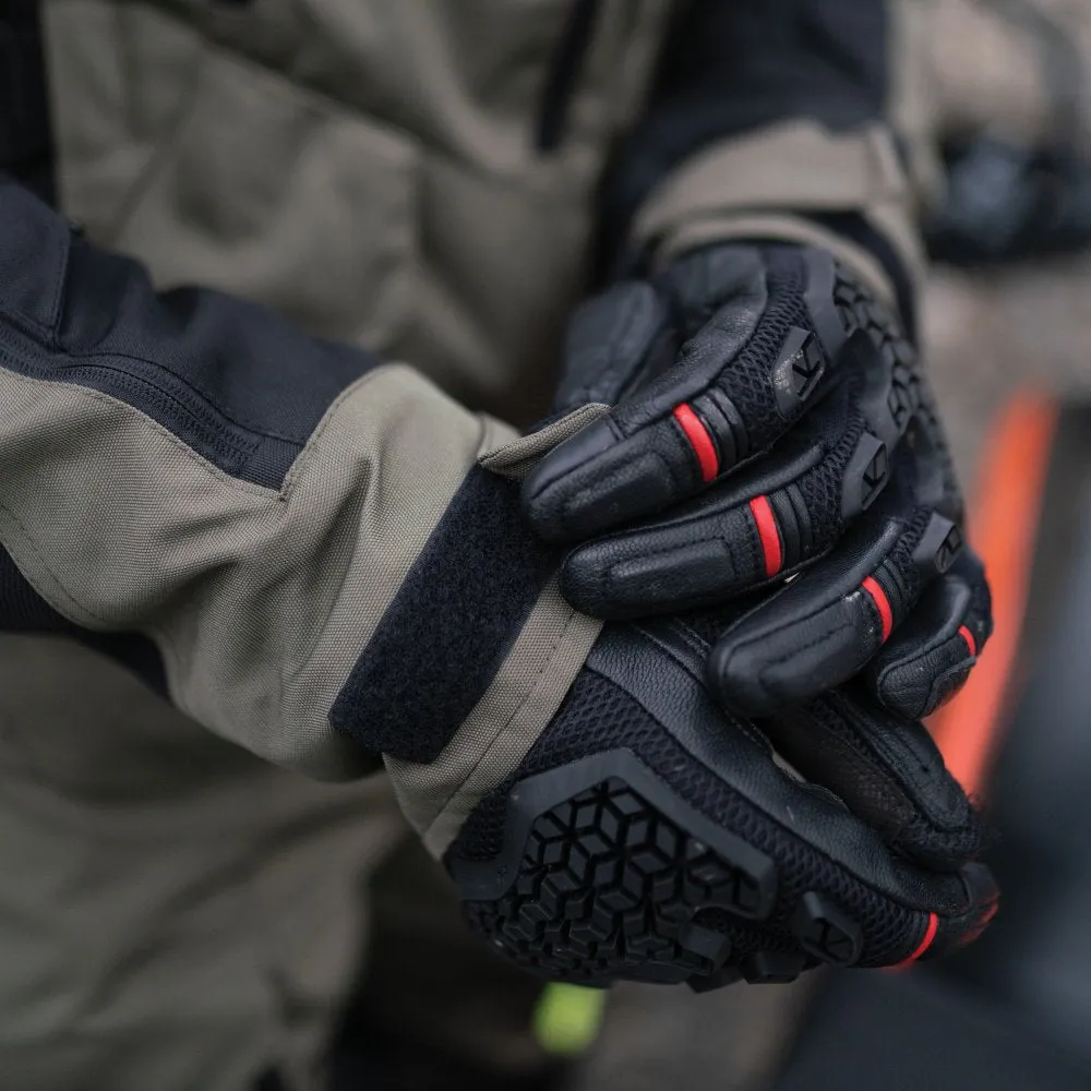 Oxford Rockdale Mesh / Leather Gloves Black