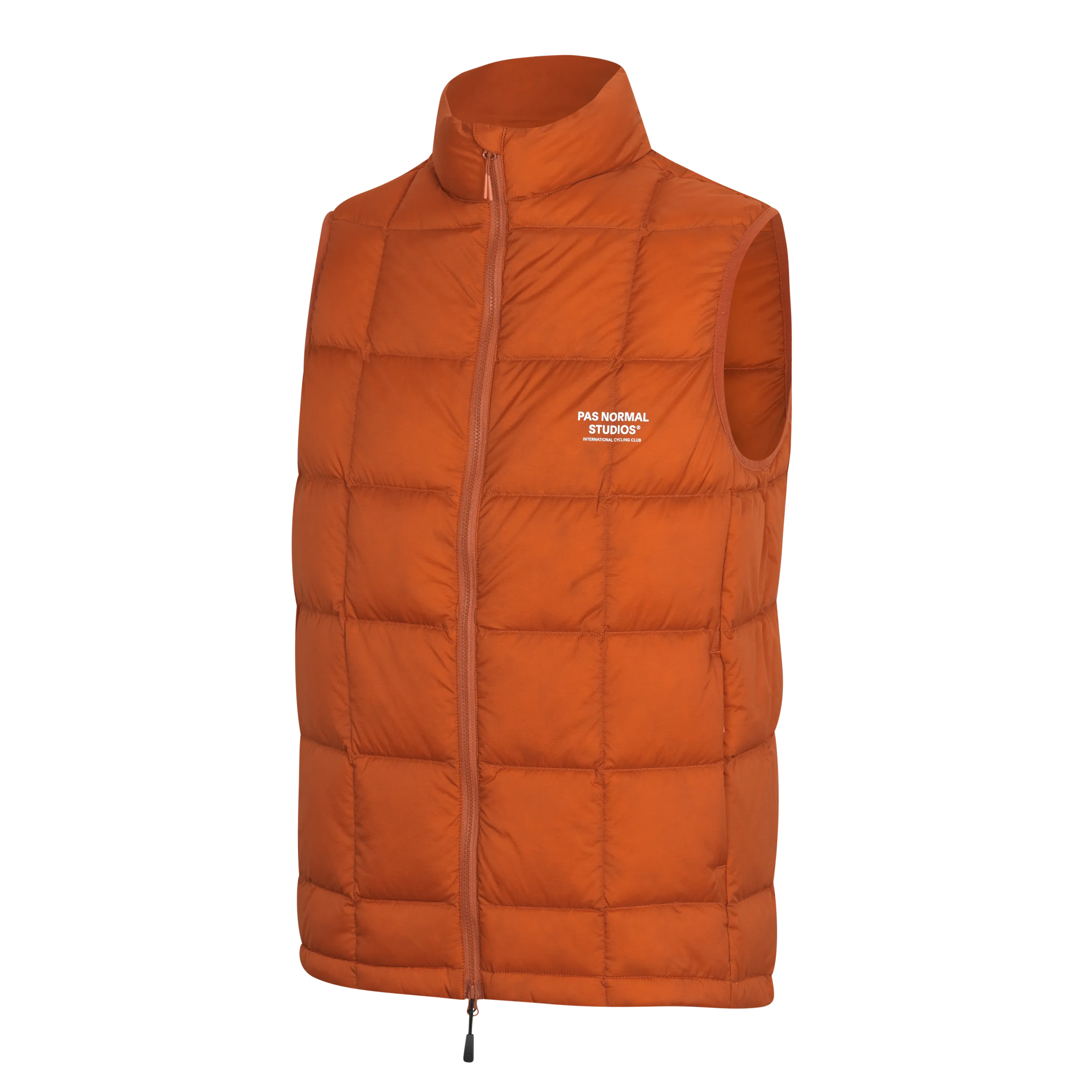PNS Off-Race Down Vest Copper Orange