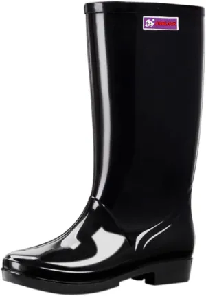 Rain Boots Women Tall Mens Grounded Footwear Small Heel Booties Non Slip Work Barefoot Shoes Women's Rain Boots Waterproof Garden Shoes Womens Hiking Boots