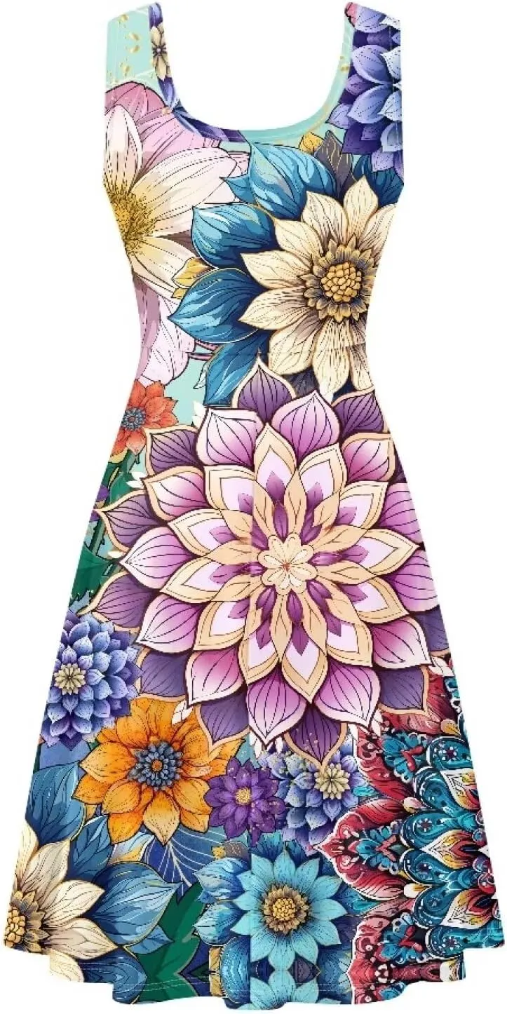 Renewold Women's Dresses Women's Casual Dresses Women's Swimsuits & Cover Ups Tank Top Dress