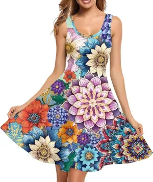 Renewold Women's Dresses Women's Casual Dresses Women's Swimsuits & Cover Ups Tank Top Dress