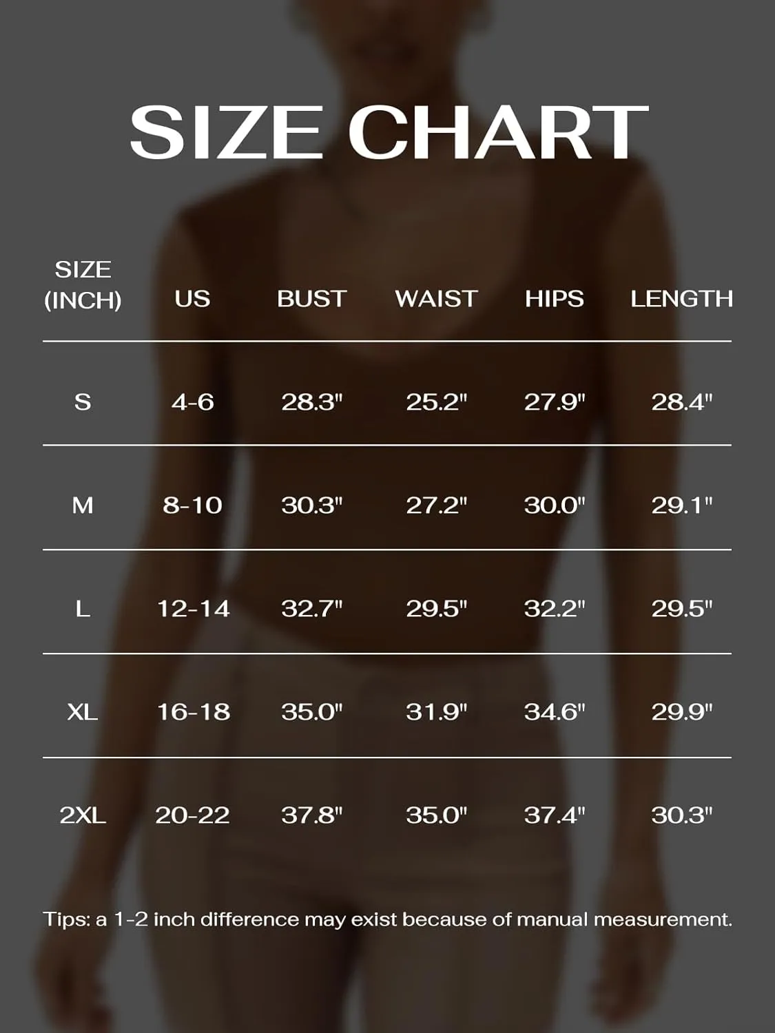 REORIA Butsmooth Women's Trendy Sexy Casual V Neck Double Lined Sleeveless Slimming Going Out Tank Top Bodysuits