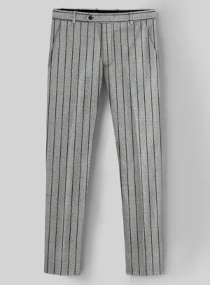 Sartori Orietta Gray Soft Tweed Pants