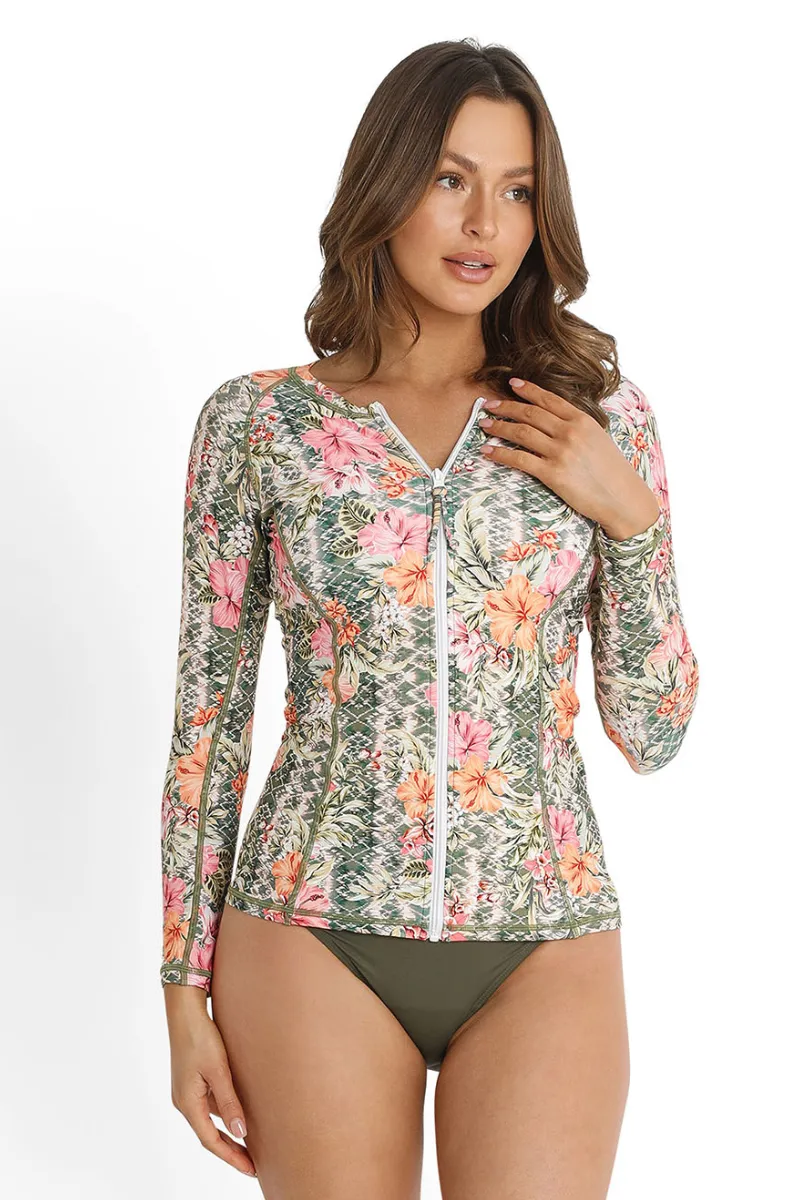 Sunseeker Mai Tai Long Sleeve Rash Vest