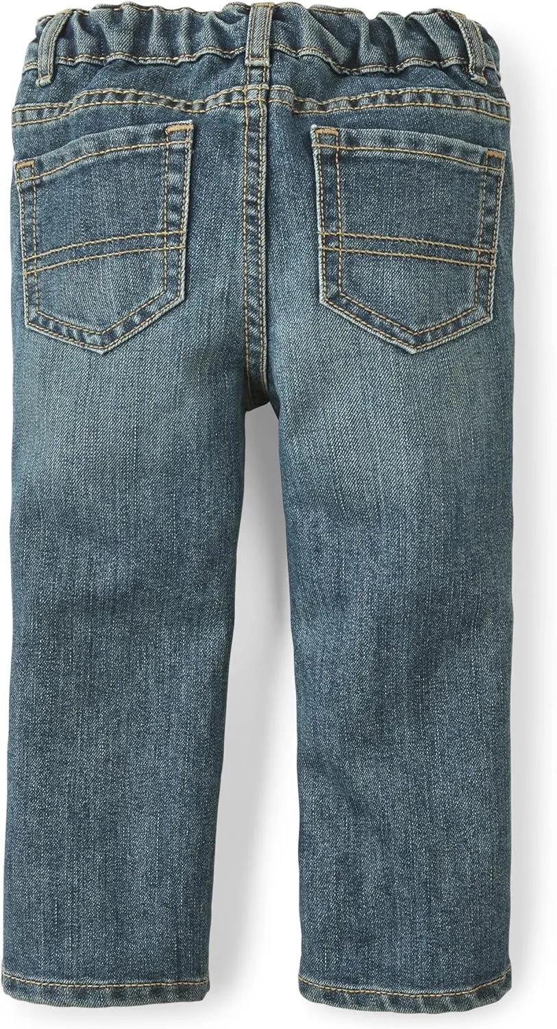 The Children's Place Baby Boys and Toddler Multipack Basic Bootcut Jeans