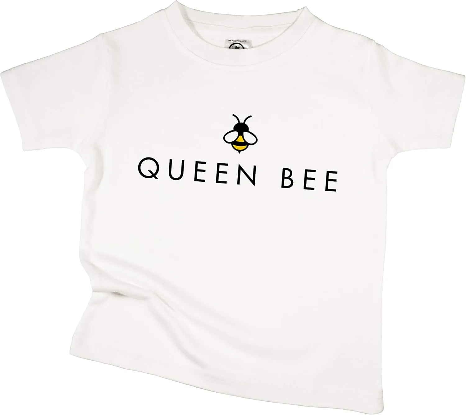 The Spunky Stork Queen Bee Organic Cotton Toddler T Shirt