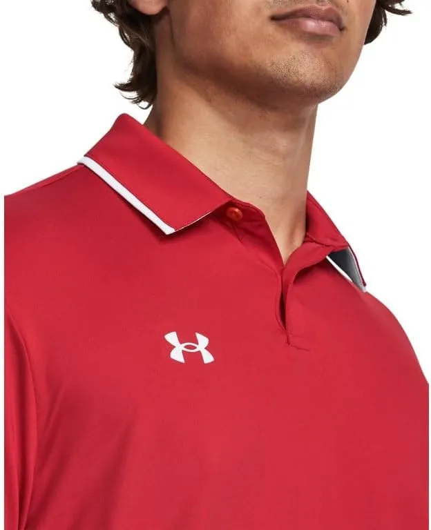 Under Armour Team Tipped Mens Short Sleeve Polo Shirt