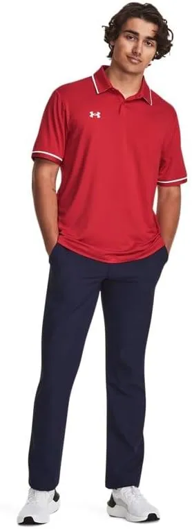 Under Armour Team Tipped Mens Short Sleeve Polo Shirt