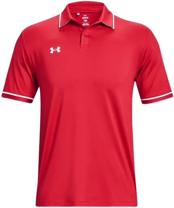 Under Armour Team Tipped Mens Short Sleeve Polo Shirt
