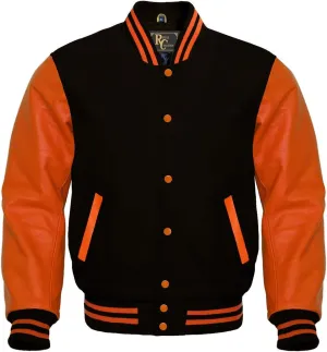 Varsity Jacket Baseball Letterman Jacket Wool and Leather Premium Quality Unisex Basketball Jacket