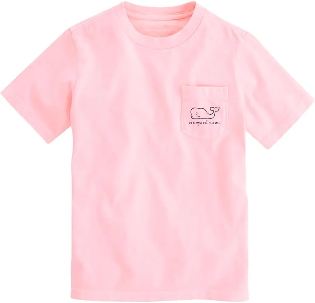 vineyard vines Boys' Short Sleeve Vintage Whale Pocket T-Shirt