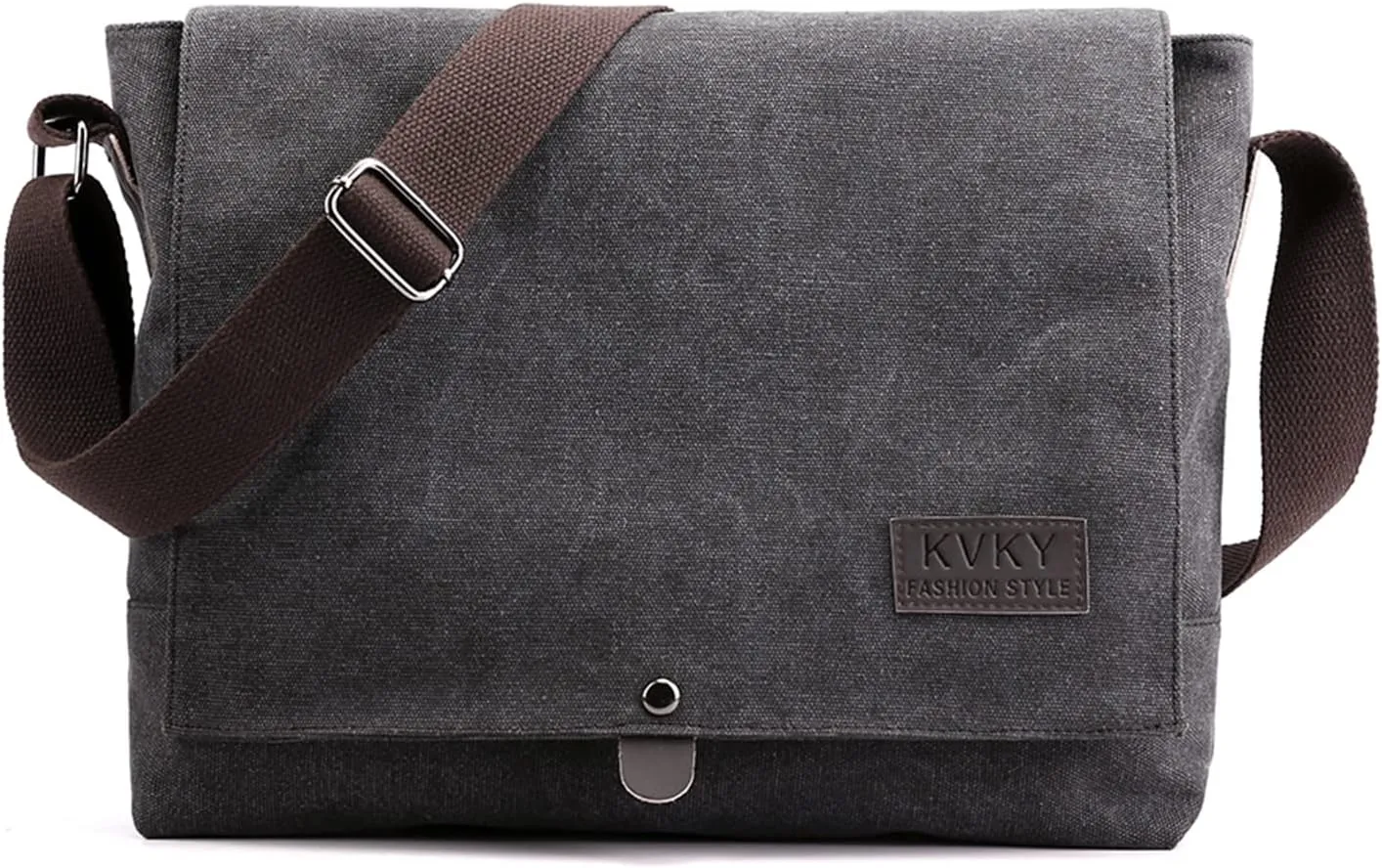 Vintage Men's Shoulder Bag Canvas Tote Handbag Crossbody Bag Casual Top Handle Bag