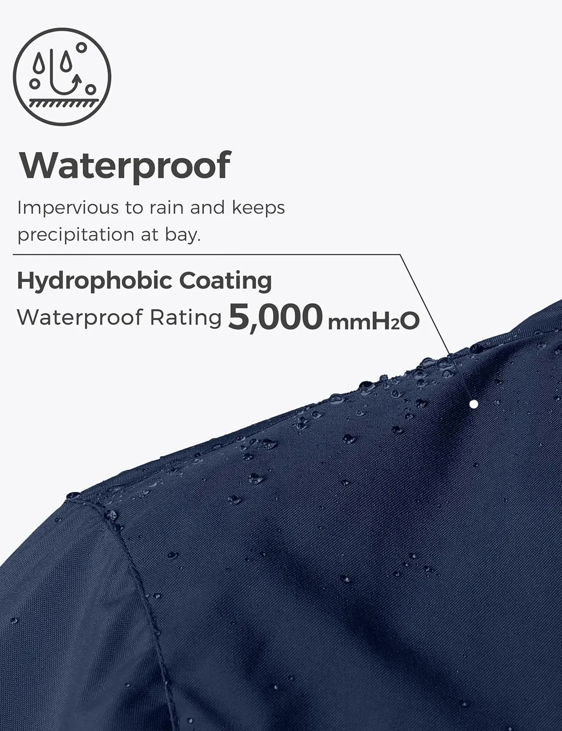 wantdo Men's 3 in 1 Waterproof Ski Jacket Warm Winter Snow Coat Puffer Rain Jacket