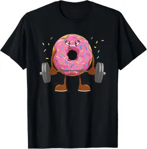 Weightlifing - Funny Fitness Workout Gym Donut Lover T-Shirt