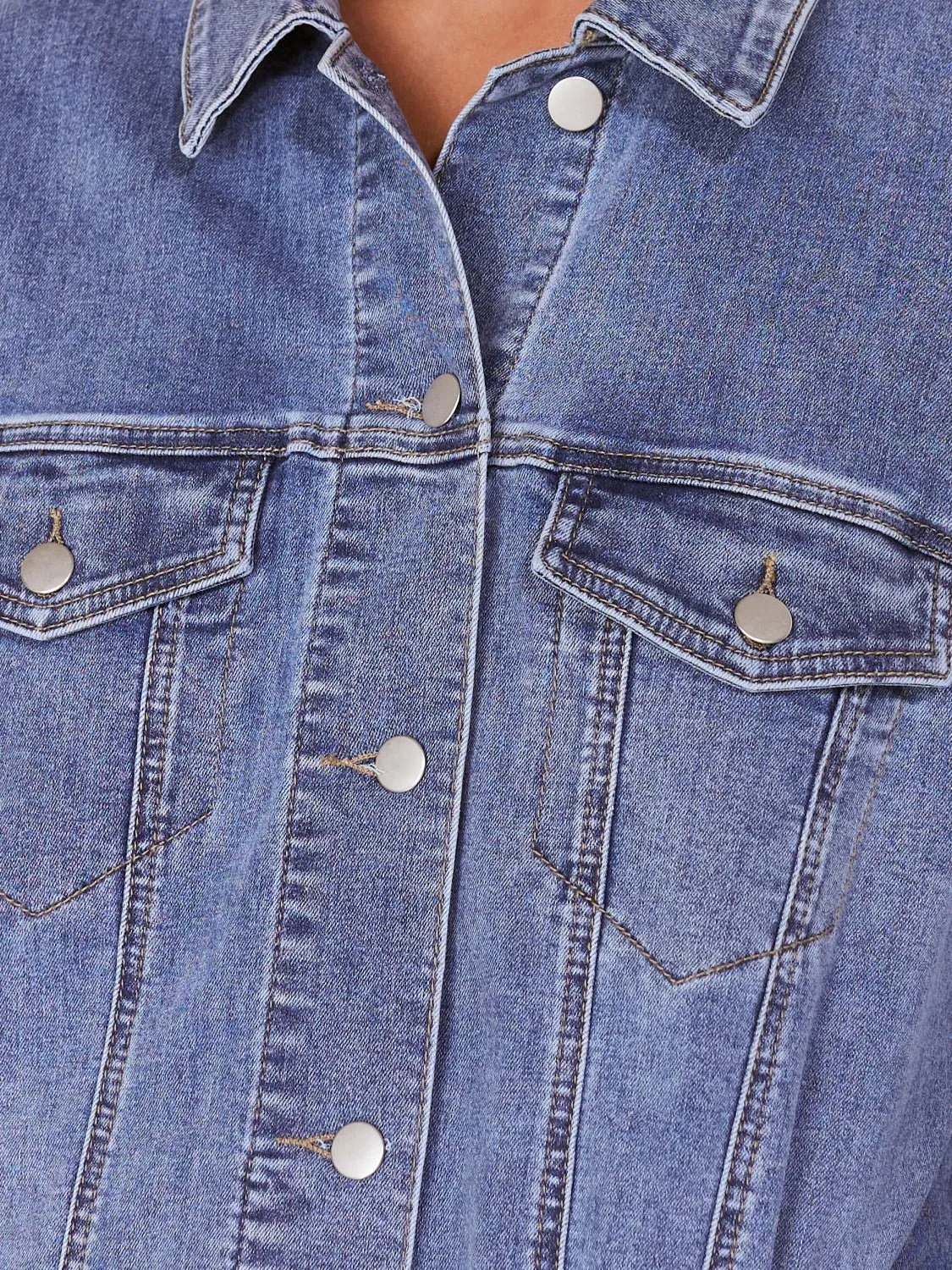 Westport Trucker Denim Jacket - Plus