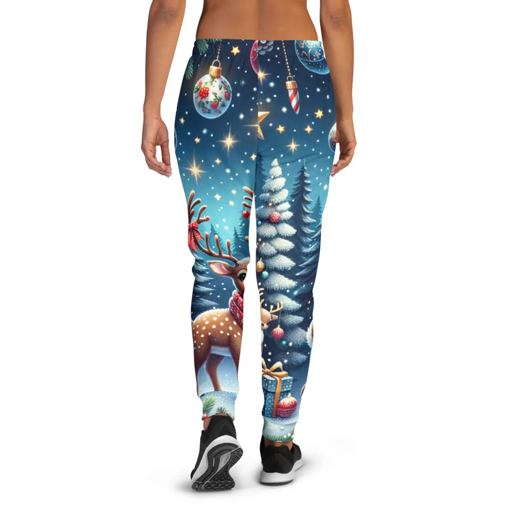 Whimsical Winter Wear Women’s Joggers