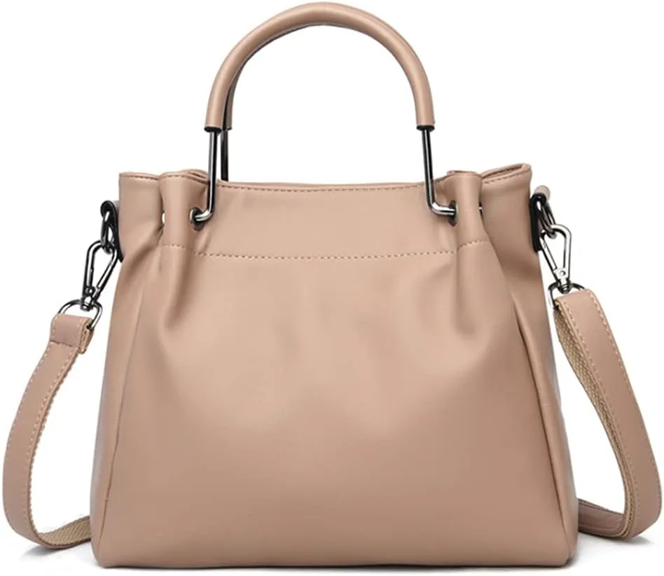 Women Purse and Handbag Soft Leather Shoulder Bag Ladies Work Top Handle Satchel