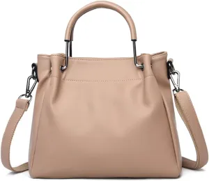 Women Purse and Handbag Soft Leather Shoulder Bag Ladies Work Top Handle Satchel
