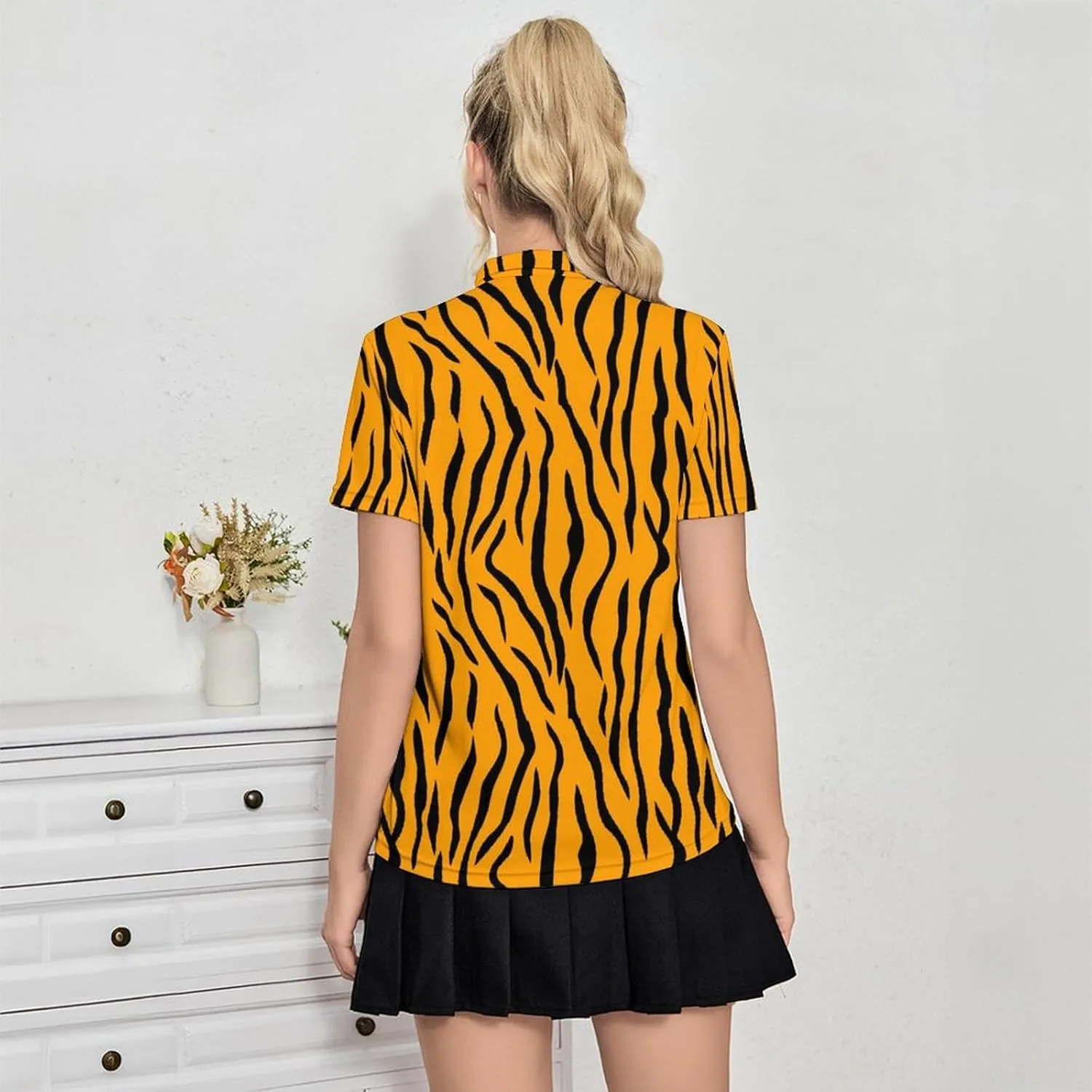 Women's Golf Shirt Moisture Wicking Golf Polo Shirts Short Sleeve Dry Fit Tennis Shirts