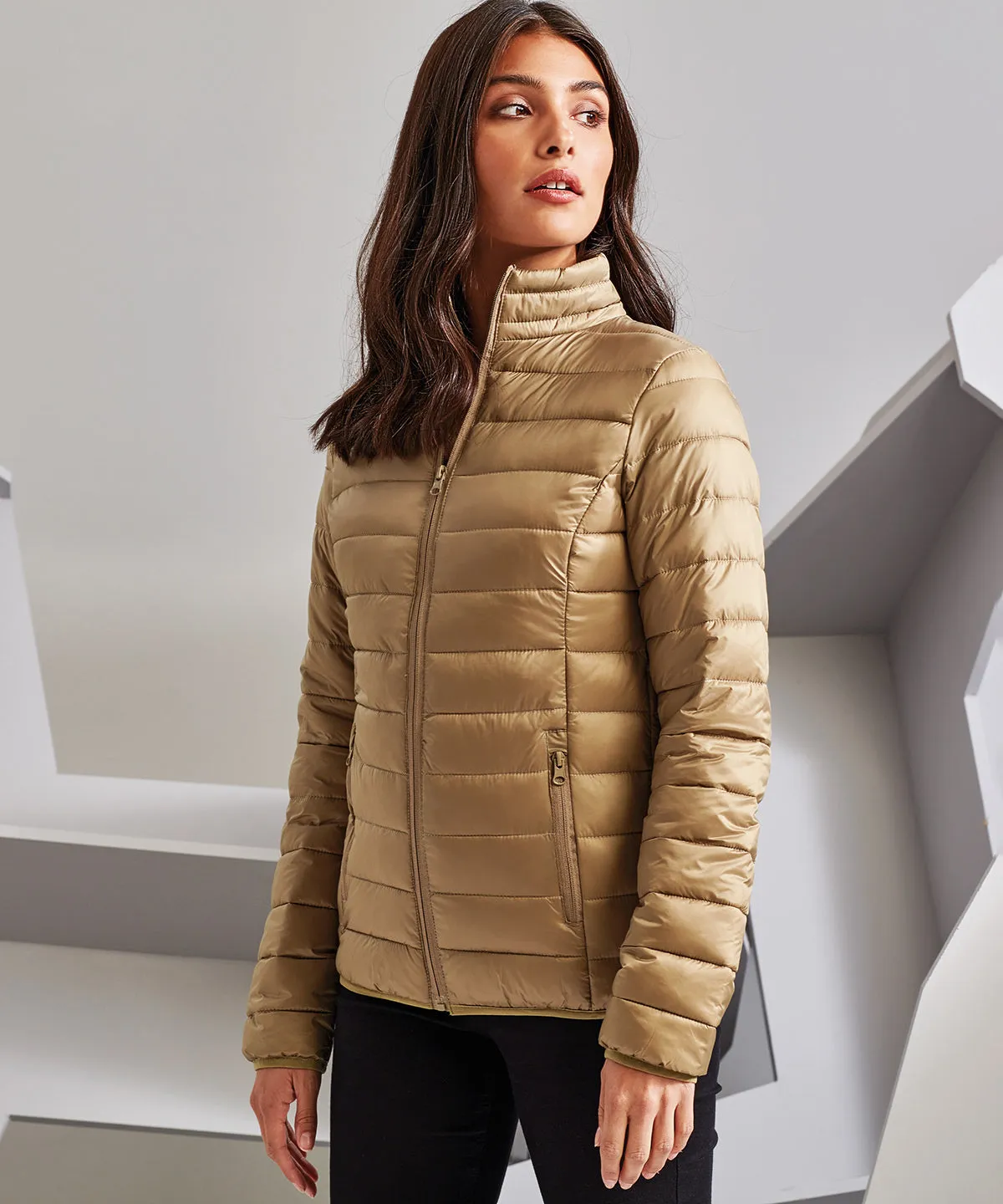 Womens terrain padded jacket | Olive