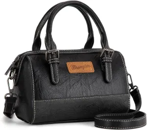 Wrangler Satchel Bags for Women Top-Handle Handbags Cute Crossbody Purses with Strap