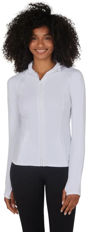 Yogalicious Womens Ultra Soft Lightweight Full Zip Yoga Jacket with Pockets