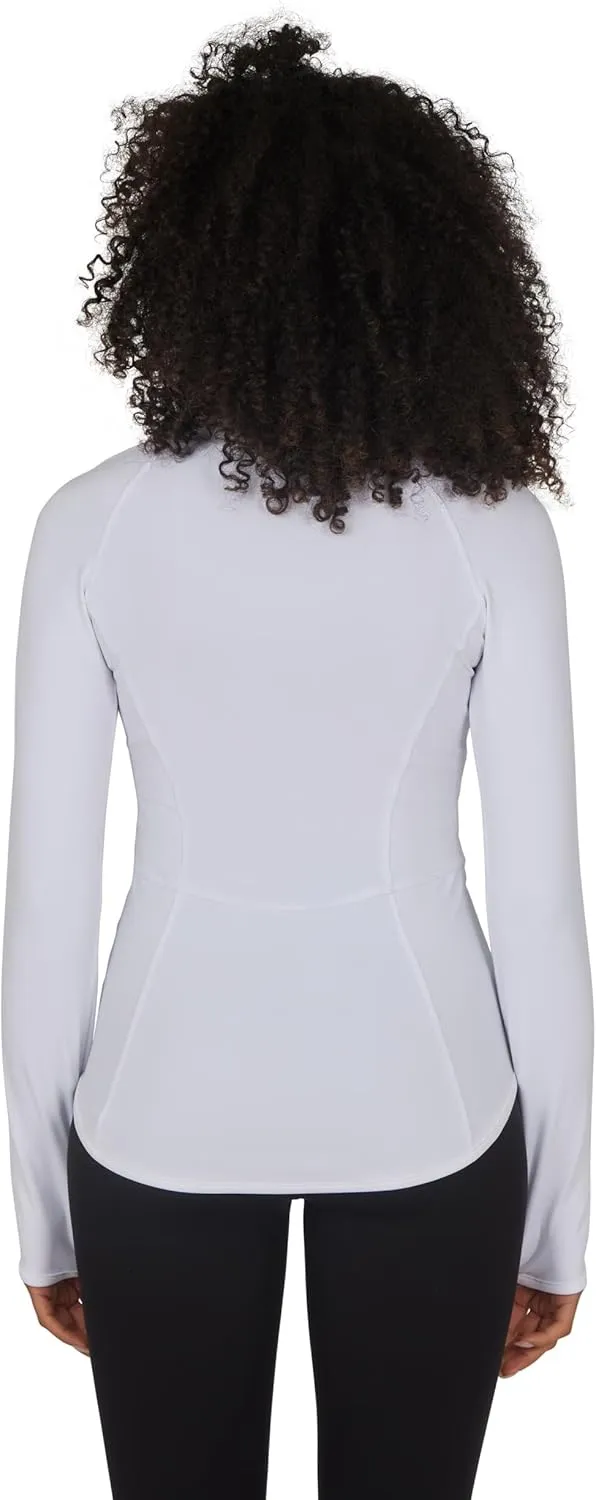Yogalicious Womens Ultra Soft Lightweight Full Zip Yoga Jacket with Pockets