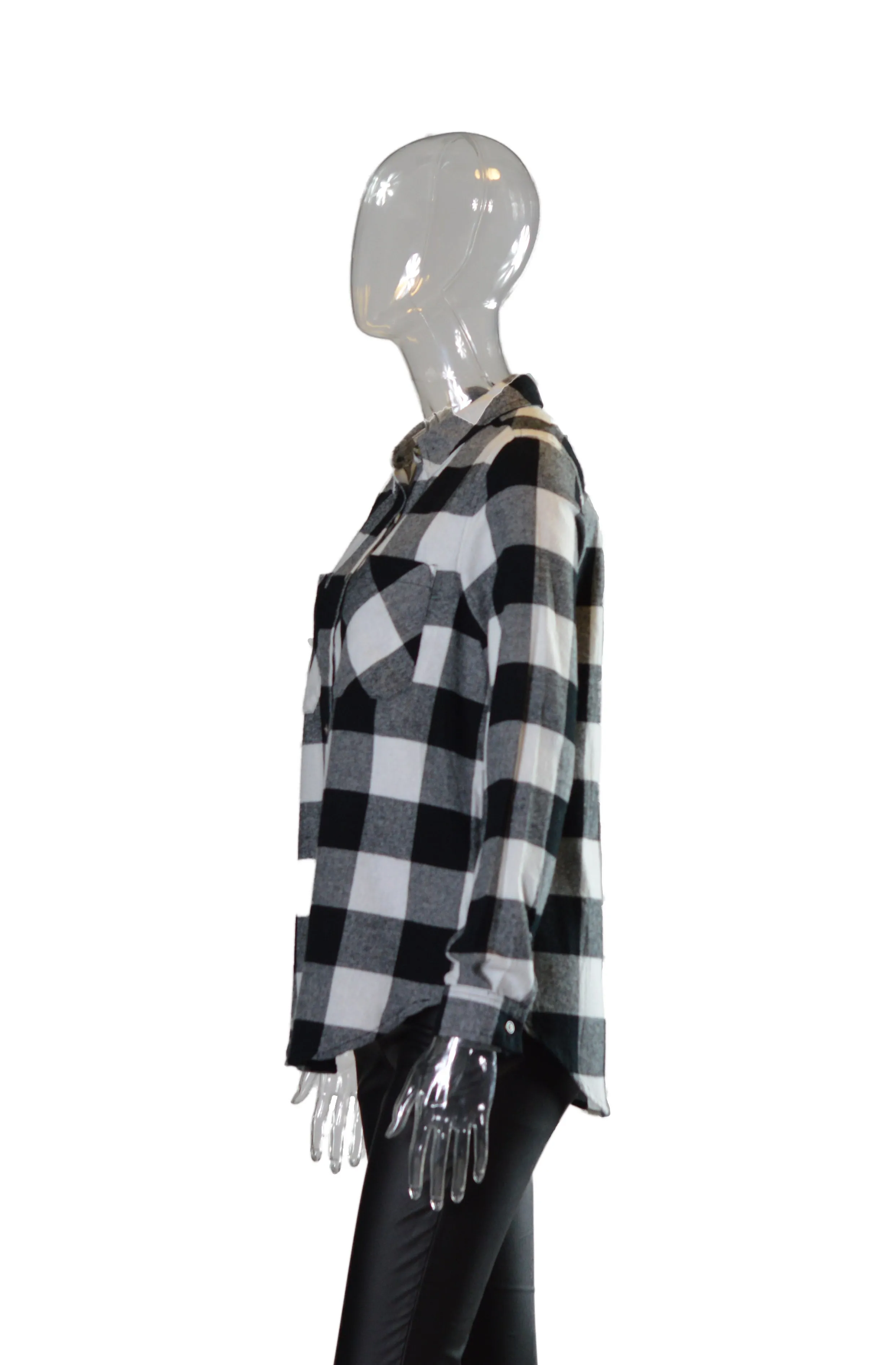 Zaria Buffalo Plaid Top